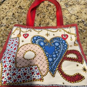 Brighton Holiday Canvas Tote Bag